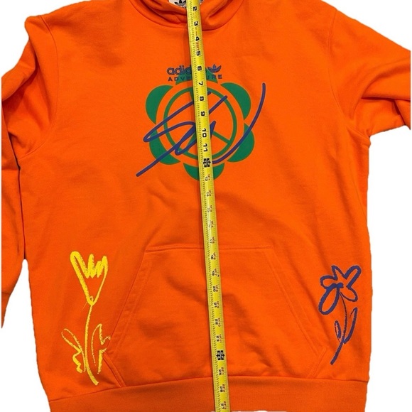 Adidas x Sean Wotherspoon Hoodie Orange Pullover Men’s Medium HI3303 - Picture 4 of 8